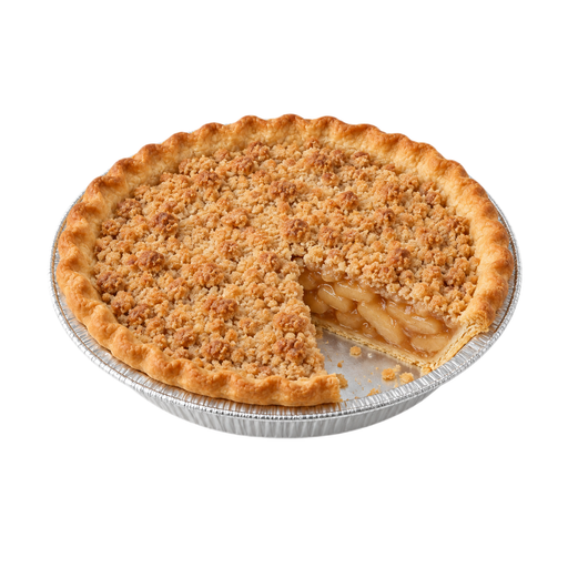 Illustration of Pie, Dutch Apple, Commercially Prepared