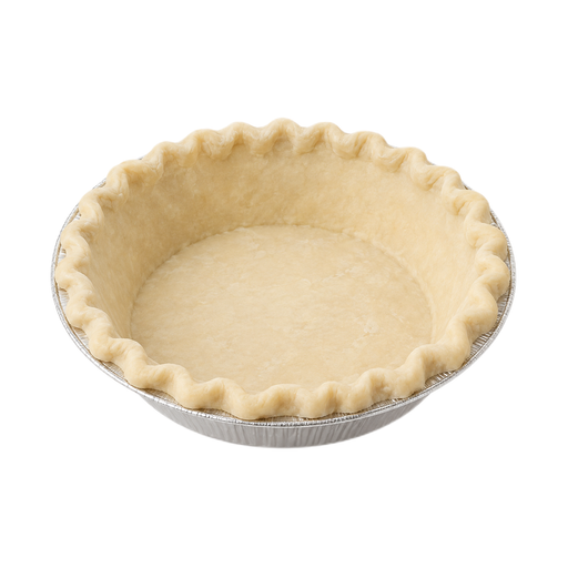Illustration of Pie crust, deep dish, frozen, unbaked, made with enriched flour
