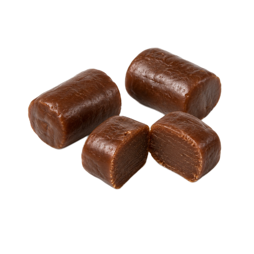 Ilustración de Caramelos en rollo, sabor chocolate