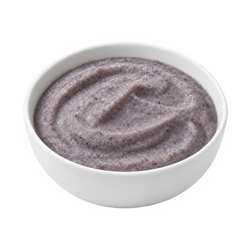 Illustration of Mush, blue corn with ash (Navajo)