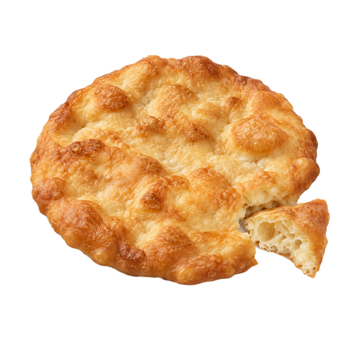 Illustration of Frybread, made with lard (Navajo)