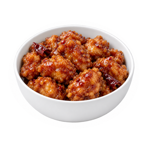 Illustration of Restaurant, Chinese, general tso's chicken