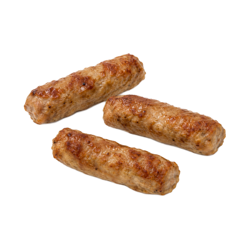 Illustration of Pork sausage rice links, brown and serve, cooked