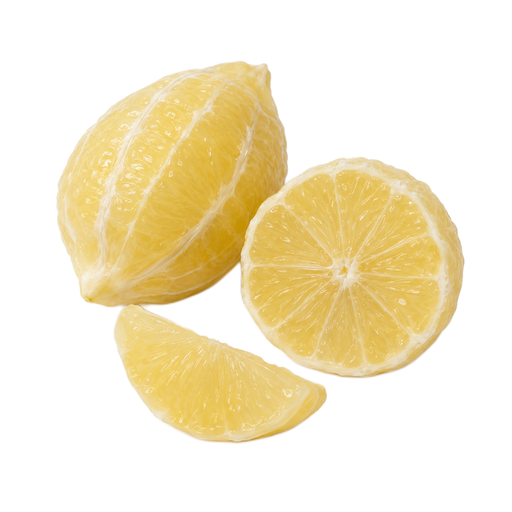 Illustration of Lemons, raw, without peel