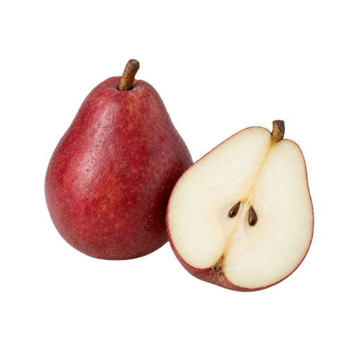 Illustration of Pears, raw, red anjou