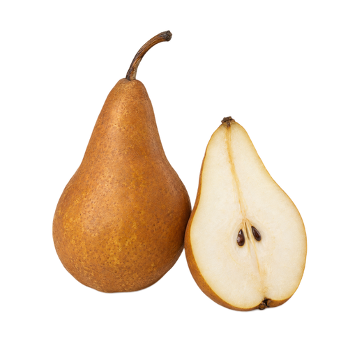 Illustration of Pears, raw, bosc (Includes foods for USDA's Food Distribution Program)