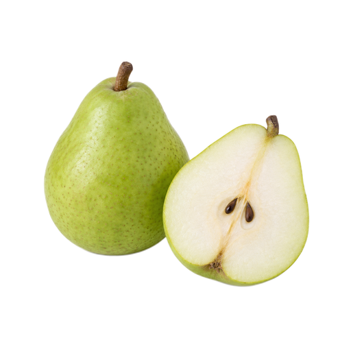 Illustration of Pears, raw, green anjou (Includes foods for USDA's Food Distribution Program)