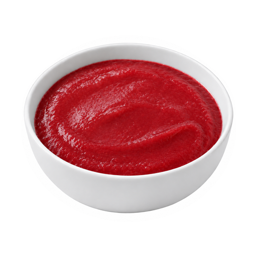 Illustration of Raspberries, puree, seedless