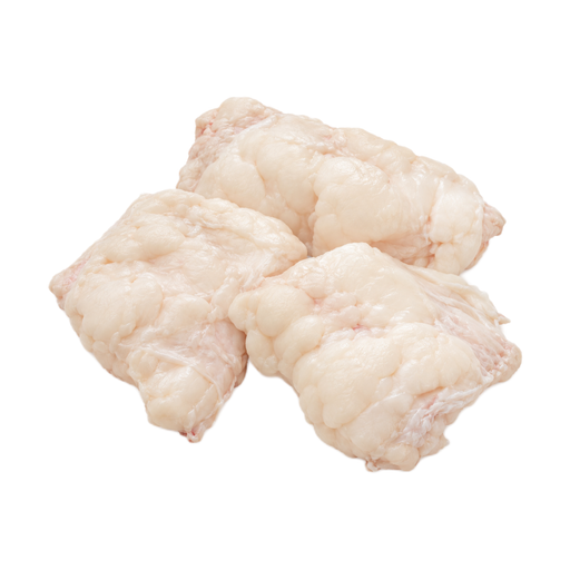 Illustration of Pork, fresh, variety meats and by-products, leaf fat, raw