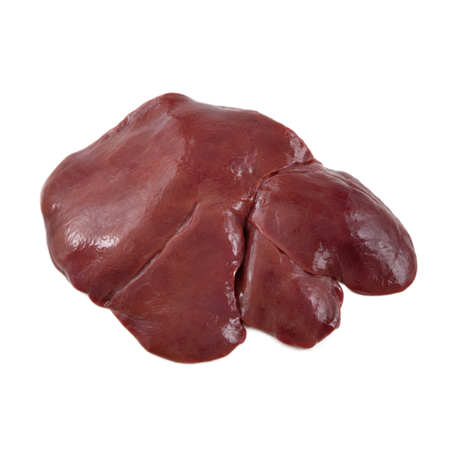 Illustration of Pork, fresh, variety meats and by-products, liver, raw