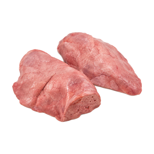 Illustration of Pork, fresh, variety meats and by-products, lungs, raw