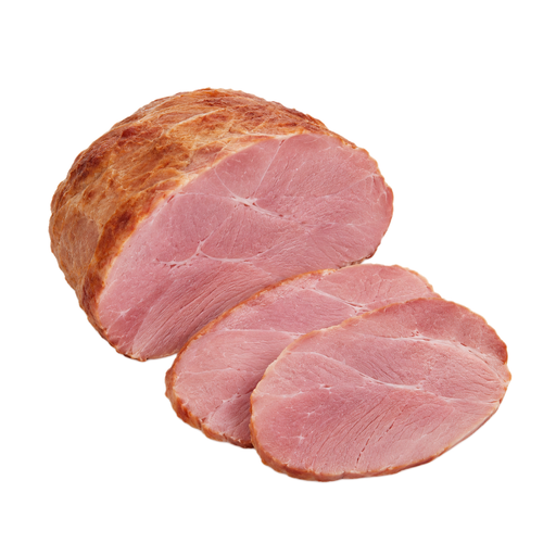 Illustration of Pork, cured, ham, boneless, extra lean (approximately 5% fat), roasted