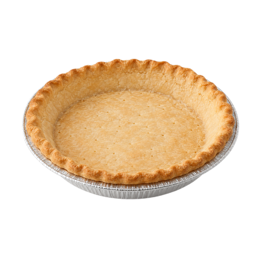 Illustration of Pie crust, refrigerated, regular, baked