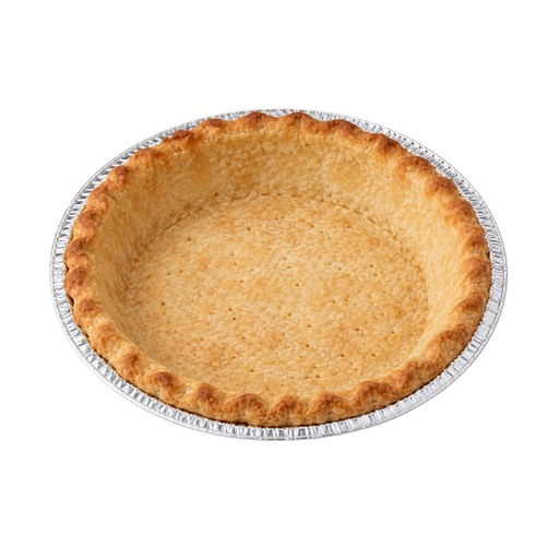 Illustration of Pie crust, deep dish, frozen, baked, made with enriched flour