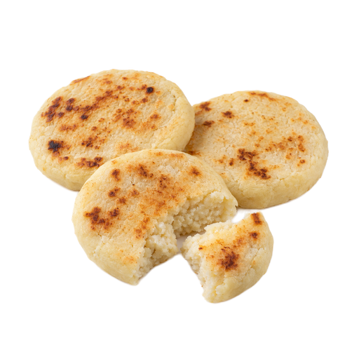 Illustration of Restaurant, Latino, arepa (unleavened cornmeal bread)
