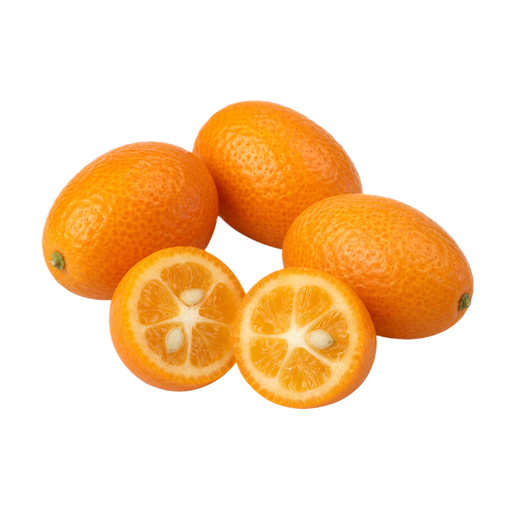 Illustration of Kumquats, raw