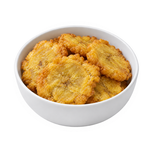 Illustration of Plantains, green, fried