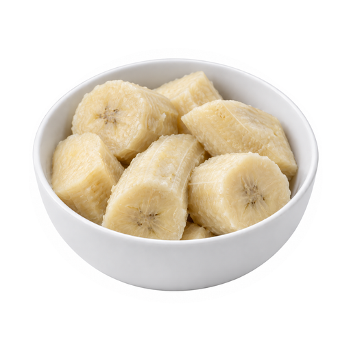 Illustration of Plantains, green, boiled