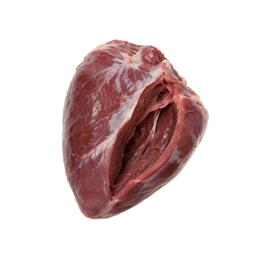 Illustration of Pork, fresh, variety meats and by-products, heart, raw
