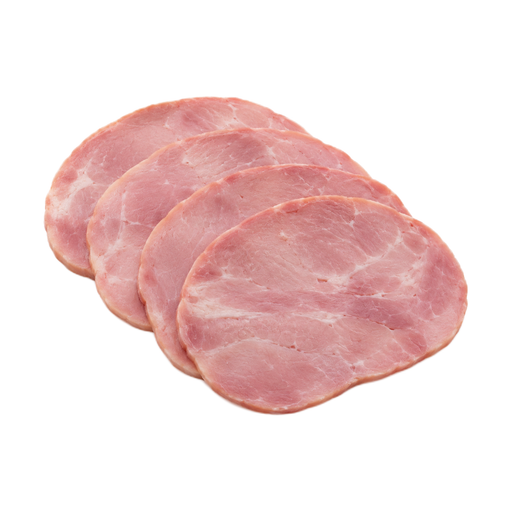 Illustration of Pork, cured, ham, extra lean (approximately 4% fat), canned, unheated