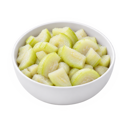 Illustration of Gourd, dishcloth (towelgourd), cooked, boiled, drained, without salt