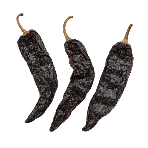 Illustration of Peppers, pasilla, dried
