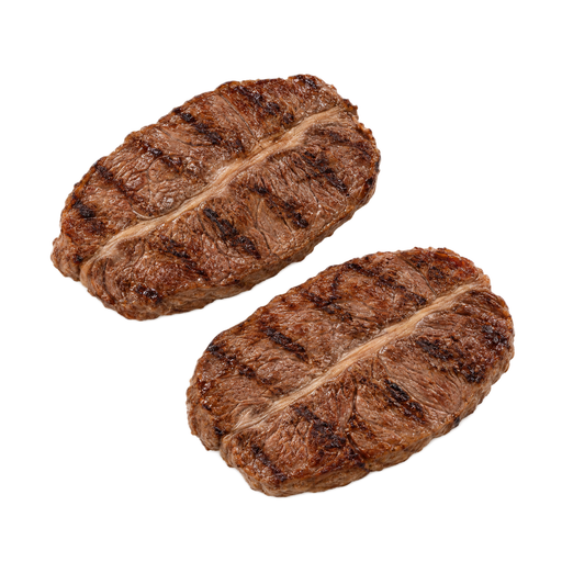 Ilustración de Carne de res, paleta, filete del corte top blade, sin hueso, solo carne magra separable, recortada hasta 0 pulgadas de grasa externa, todas las categorías de calidad, asada a la parrilla