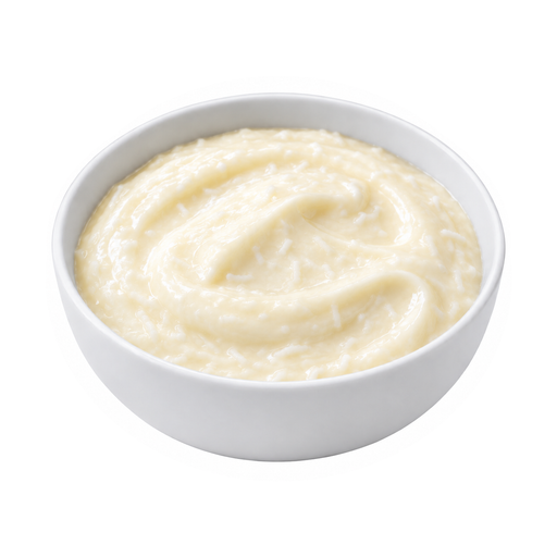 Illustration of Puddings, coconut cream, dry mix, instant, prepared with 2% milk