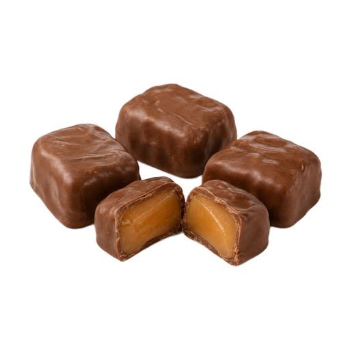 Ilustração de Doces, MARS SNACKFOOD US, caramelos MILKY WAY cobertos com chocolate ao leite
