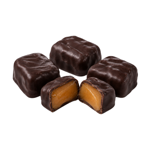 Ilustração de Doces, MARS SNACKFOOD US, caramelos MILKY WAY cobertos com chocolate amargo