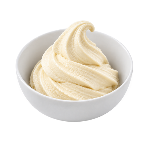 Illustration of Frozen yogurts, vanilla, soft-serve