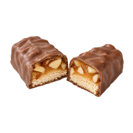 Ilustração de Doces, MARS SNACKFOOD US, barra SNICKERS com amêndoas