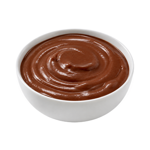 Illustration of Frostings, glaze, chocolate, prepared-from-recipe, with butter, NFSMI Recipe No. C-32