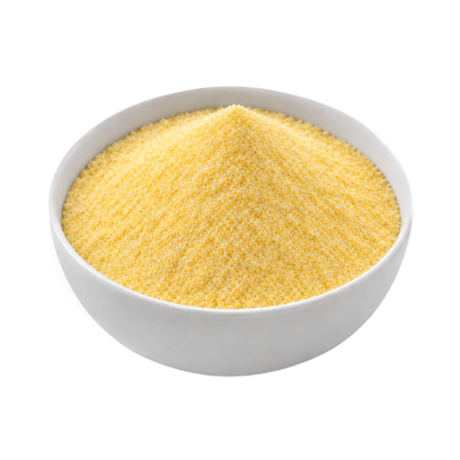 Ilustración de Harina de maíz amarillo, sin germen, enriquecida