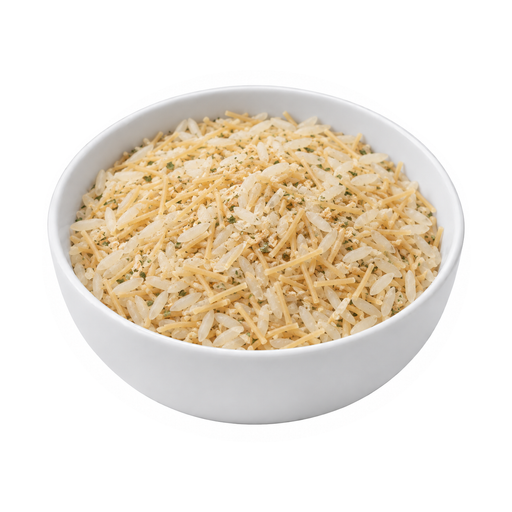 Illustration of Rice and vermicelli mix, rice pilaf flavor, unprepared