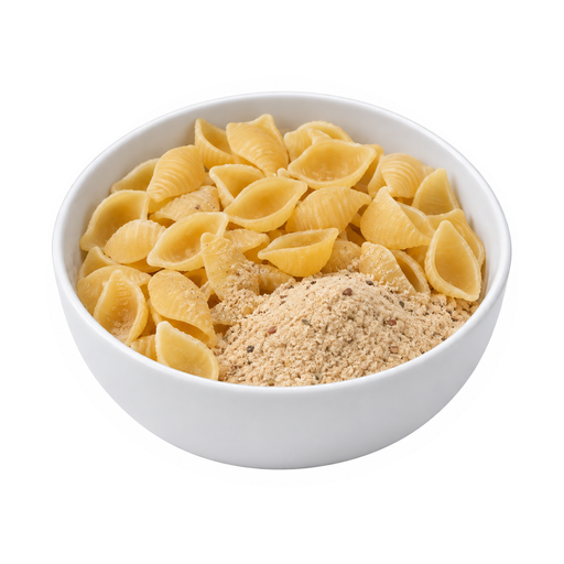 Illustration of Pasta mix, classic beef, unprepared