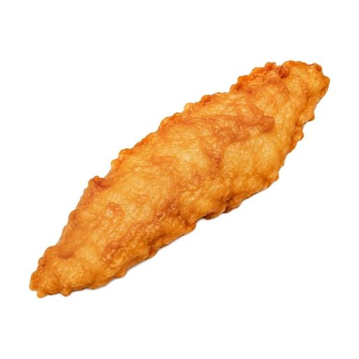 Ilustração de APPLEBEE'S, peixe empanado à mão com massa líquida