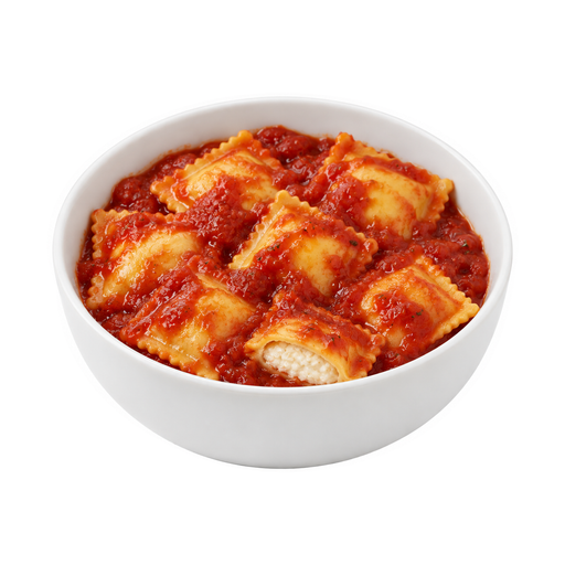 Ilustração de CARRABBA'S ITALIAN GRILL, ravióli de queijo com molho marinara