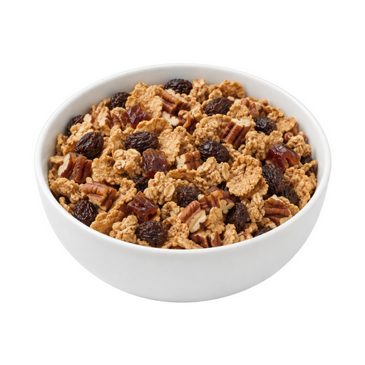 Ilustración de Cereal listo para comer, POST, GREAT GRAINS, pasas, dátiles y pacanas
