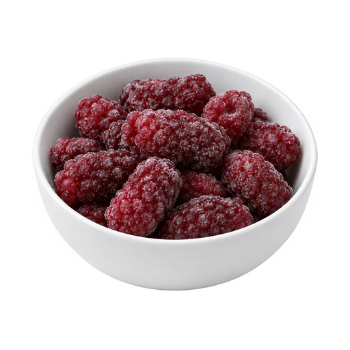 Illustration of Loganberries, frozen