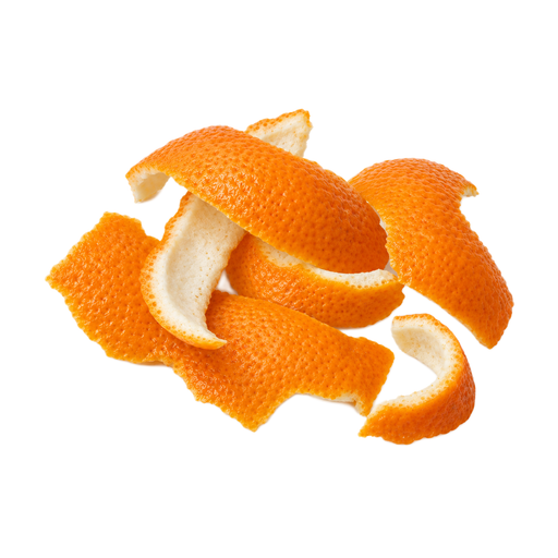 Illustration of Orange peel, raw