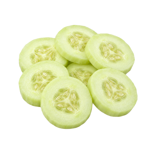 Ilustração de Pepino sem casca, cru