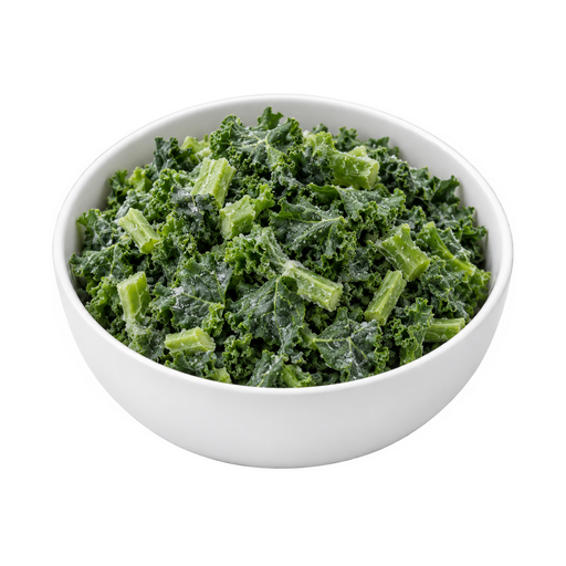 Illustration of Kale, frozen, unprepared