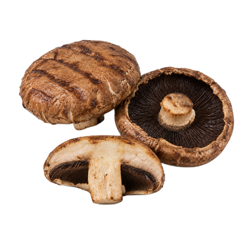 Illustration of Mushrooms, portabella, grilled