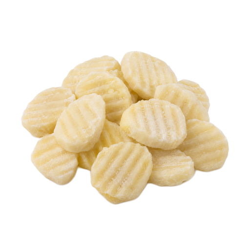 Illustration of Potatoes, french fried, cottage-cut, salt not added in processing, frozen, as purchased