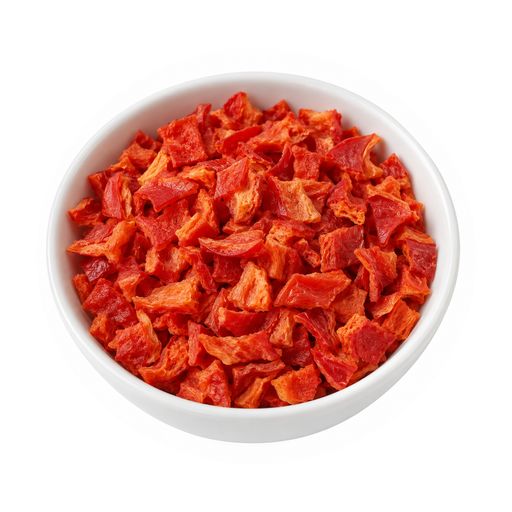 Illustration of Peppers, sweet, red, freeze-dried