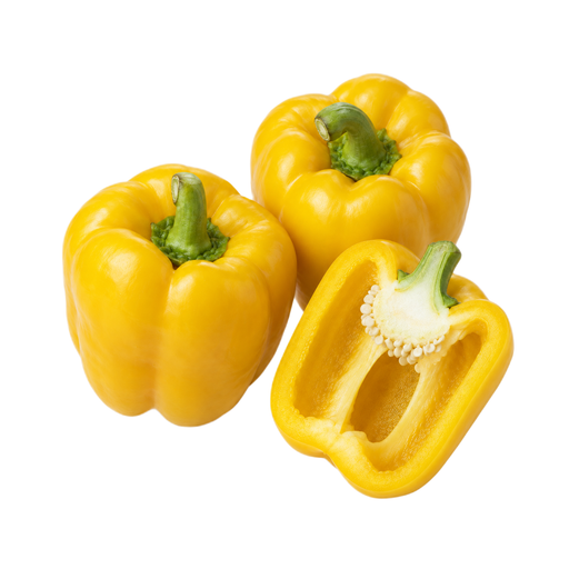 Illustration of Peppers, sweet, yellow, raw