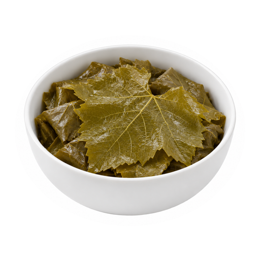 Illustration of Grape leaves, canned