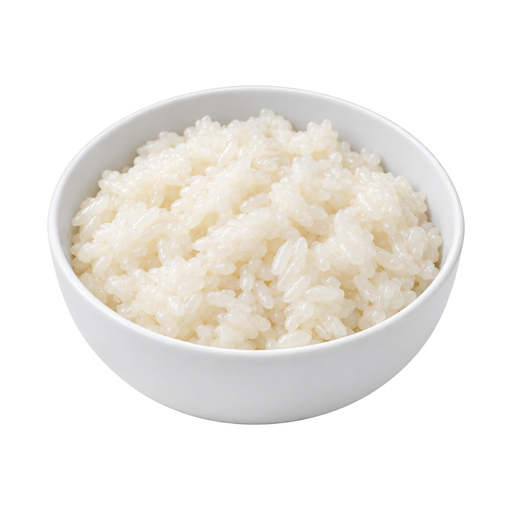Illustration of Rice, white, glutinous, unenriched, cooked