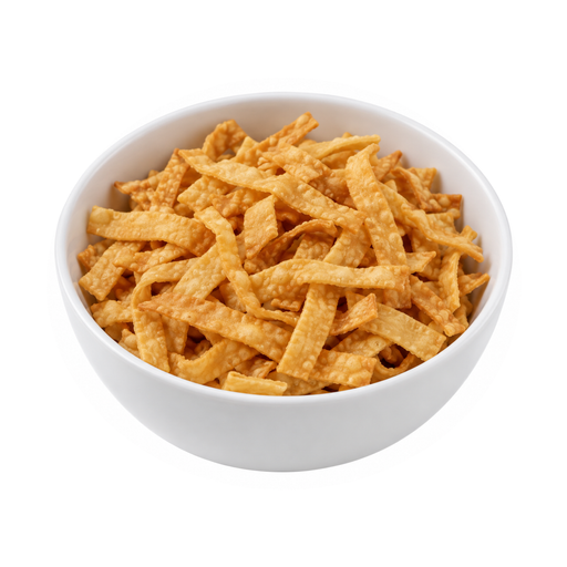 Illustration of Noodles, flat, crunchy, Chinese restaurant